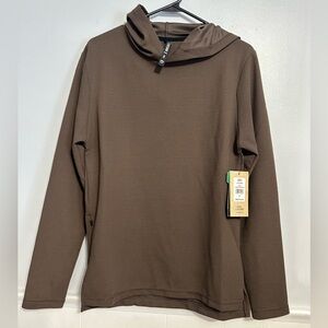 🏔️ Leg3nd Outdoor Men’s Hooded Long Sleeve Shirt- Small 🏔️